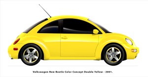 2001 NewBeetle Color Concept Double Yellow