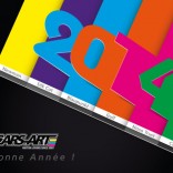 Bonne année (colorée) 2014