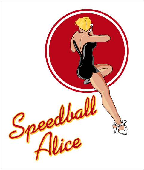 Speedball Alice Cars-Art