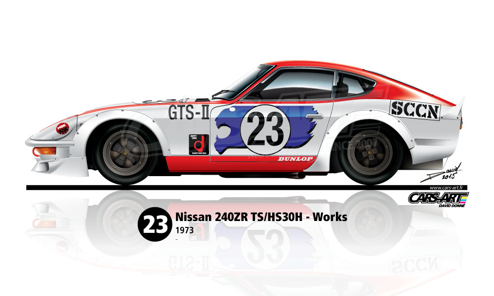 Nissan 240ZR HS30H - Works n°23