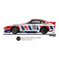 Datsun/Nissan 240ZG GC TS/HS30H - 300 mile Fuji 1972 winner (Haruhito Yanagida)