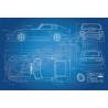 Nissan Fairlady 240ZG HS30H race car blueprint